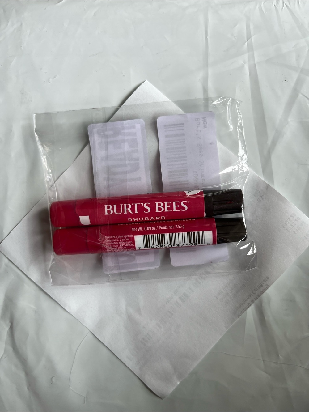 🌺Burt's Bees Rhubarb Lip Tint - Bright Pink